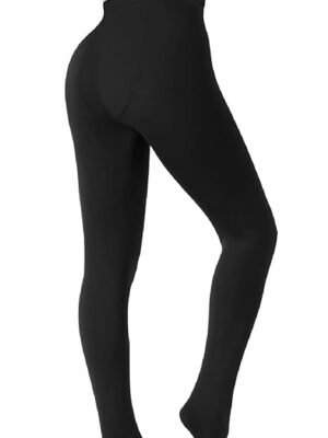 MT Wear Women’s/Girls Woolen Fur Lined Stockings(Navy)
