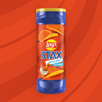 LAY’S® STAX® Salt & Vinegar Flavored Potato Crisps